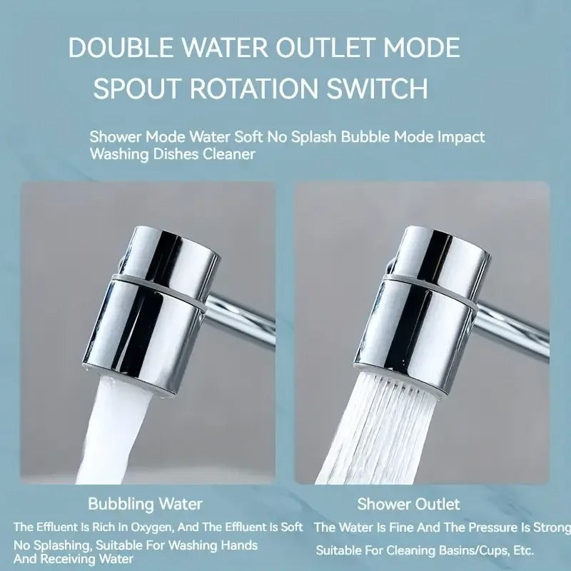 1080° Swivel Stainless Steel multifunctional Faucet extender