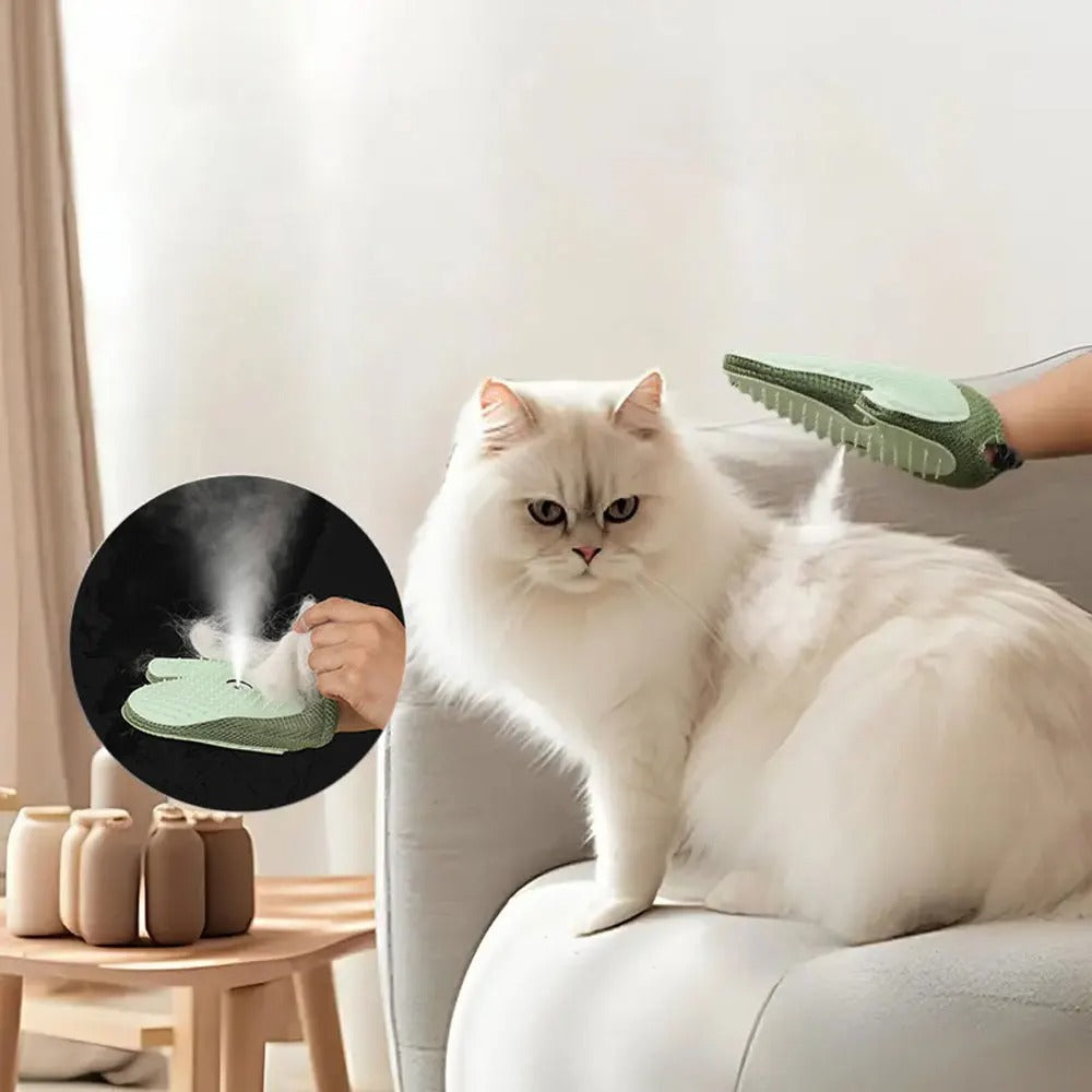 Avano Pet Massage & Steam Deshedding Glove