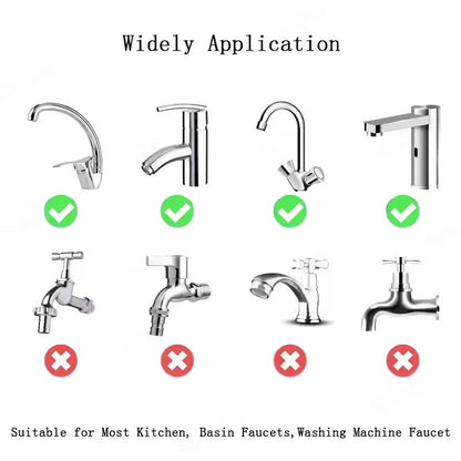 1080° Swivel Stainless Steel multifunctional Faucet extender